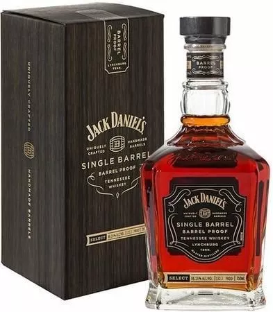 джек дэниелс теннесси сингл баррел виски в п\у 0,75 л (jack daniel's single barrel select tennessee whiskey in gift box) фото - магазин Krasnikov Wine