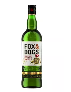 фокс энд догс виски купажированный (fox &amp; dogs blended scotch whisky) фото - магазин Krasnikov Wine