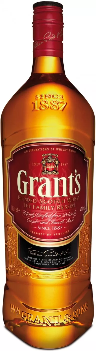 грантс фамили резерв виски 1 л (grant's family reserve) фото - магазин Krasnikov Wine