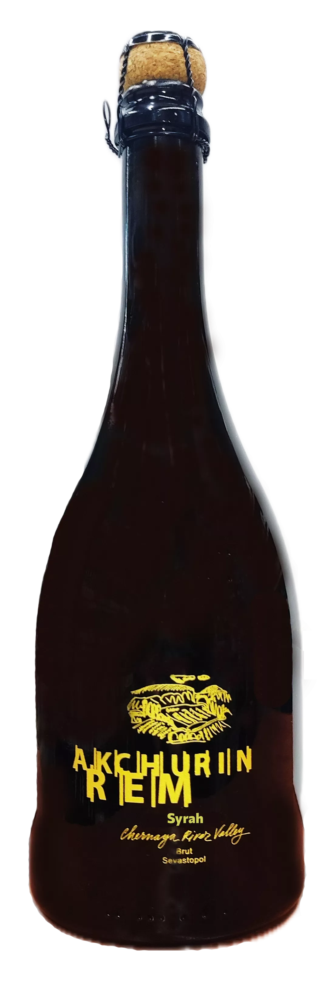 рем акчурин сира вино игристое брют розовое 0,75 л (rem akchurin syrah rose brut) фото - магазин Krasnikov Wine