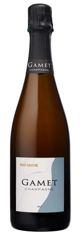 гамэ рив гош шампань вино игристое выдержанное брют белое (gamet rive gauche brut champagne) фото - магазин Krasnikov Wine