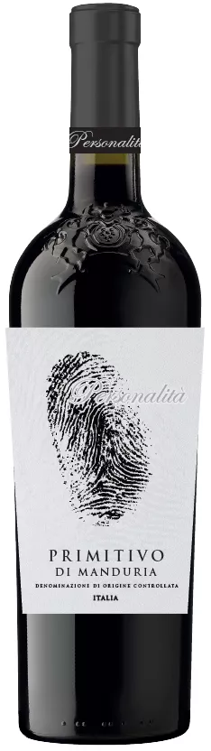 персоналита примитиво ди мандурия вино сортовое полусухое красное (primitivo di manduria personalita doc) фото - магазин Krasnikov Wine
