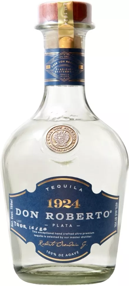 дон роберто 1924 плата текила 0,75 л (don roberto 1924 plata) фото - магазин Krasnikov Wine