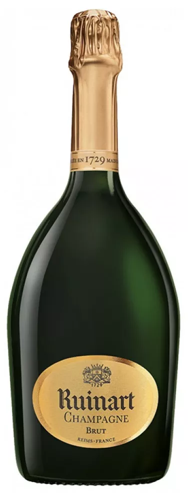 р де рюинар шампанское выдержанное брют белое (r de ruinart brut) фото - магазин Krasnikov Wine