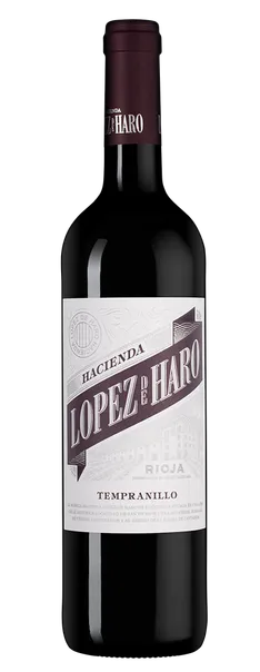 лопес де аро темпранильо вино сухое красное 0,75 л (hacienda lopez de haro tempranillo rioja) фото - магазин Krasnikov Wine