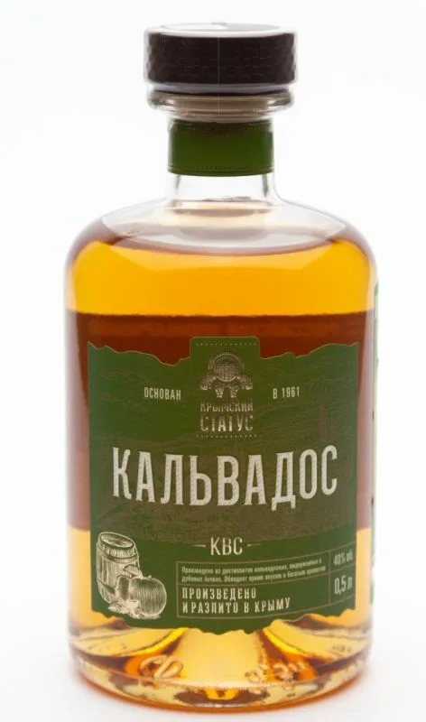 крымский статус кальвадос российский 0,5 л (crimean status calvados) фото - магазин Krasnikov Wine