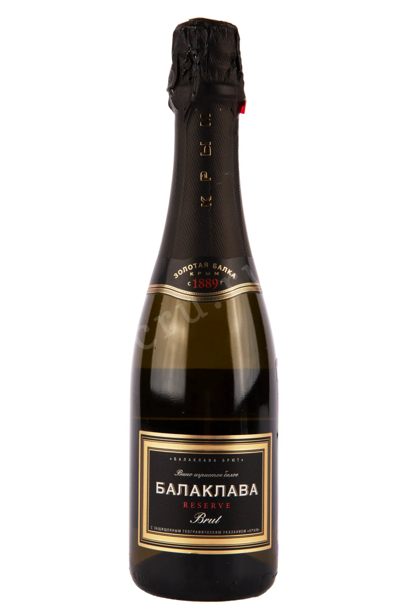 балаклава резерв игристое вино брют белое 0,375 л (balaklava brut reserve) фото - магазин Krasnikov Wine