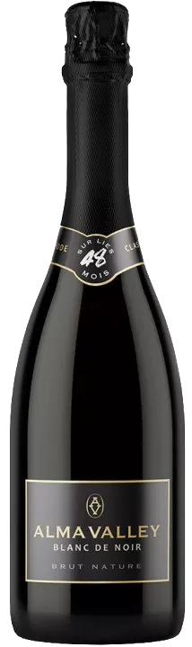 альма велли блан де нуар вино игристое экстра брют белое (alma valley blanc de noir brut nature) фото - магазин Krasnikov Wine