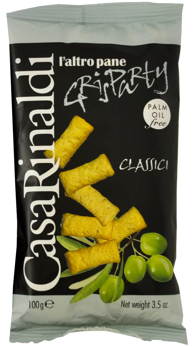 Casarinaldi Хлебные палочки Гриссини мини классические 100 гр. (Casa Rinaldi Grissini mini 100 gr.)