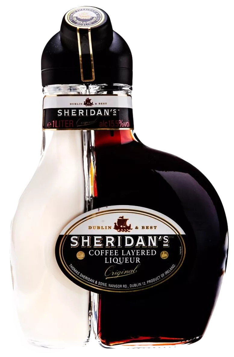 шериданс ликер кофейный двухслойный 0,7 л (sheridan’s) фото - магазин Krasnikov Wine