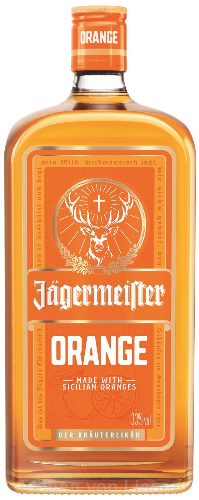 ягермайстер орандж ликер десертный 0,7 л (jagermeister orange) фото - магазин Krasnikov Wine