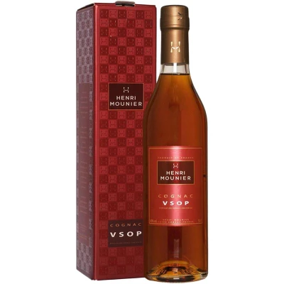 анри мунье всоп коньяк марочный выдержанный 0,7 л в п/у (henri mounier v.s.o.p. in gift box) фото - магазин Krasnikov Wine