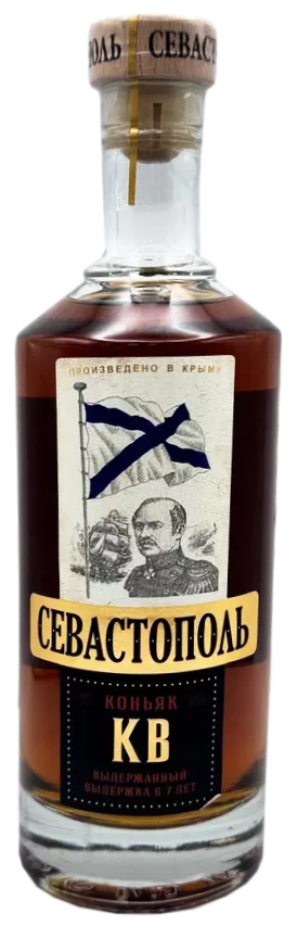 любимый город севастополь кв коньяк выдержанный 0,5 л (sevastopol ks in gift box) фото - магазин Krasnikov Wine
