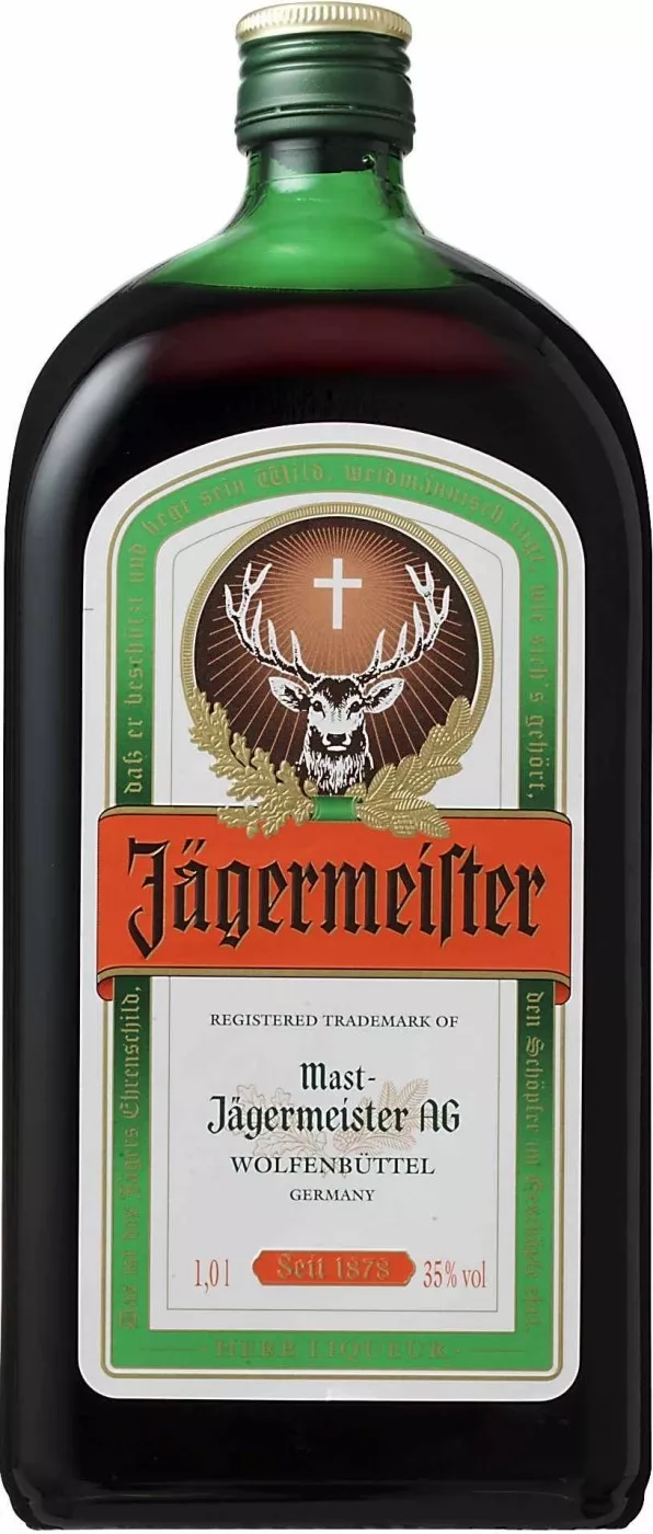 ягермайстер ликер десертный 1 л (jagermeister) фото - магазин Krasnikov Wine