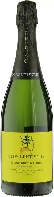 клоз лентискус блан брют натюр вино игристое экстра брют белое (clos lentiscus blanc brut nature) фото - магазин Krasnikov Wine