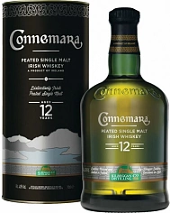 Фото Коннемара 12 лет виски ирландский односолодовый в п/у 0,7 л (Connemara Peated Single Malt 12 years in gift box)