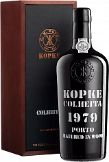Фото Копке Колейта Порто 1979 год вино крепленое (портвейн) в п\у (Kopke Colheita Port 1979 in wooden box)