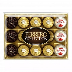 Фото Ферреро Роше Коллекция (ассорти) набор конфет 172,2 гр. (Ferrero Collection 172.2 gr.)
