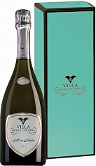 Фото Вилла Франчакорта Мон Сатен Ломбардия брют белое в п\у (Villa Franciacorta Mon Saten Brut Franciacorta in gift box)