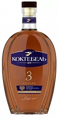 Фото Коктебель коньяк 3 звезды 0,5 л (Koktebel 3 Years Old)