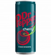 Фото Доктор Пеппер Черри ж/б 0,33 л. (Польша) (Dr. Pepper Cherry in can 0.33 l. (Poland)