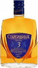Фото Старейшина Трэвел 3 года коньяк 0,25л