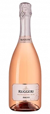 Фото Руджери Арджео Просекко Розе вино игристое брют розовое 0,75 л (Ruggeri Argeo Prosecco DOC Brut Rose)