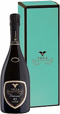 Фото Вилла Франчакорта Диамант Па Дозе Ломбардия белое в п\у (Villa Franciacorta Diamant Pas Dose Franciacorta in gift box)