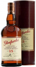Фото Гленфарклас 15 лет виски шотландский односолодовый (Glenfarclas Single Malt Scotch Whisky 15 y.o. in gift box)