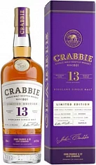 Фото Крэбби 13 лет Бароло виски шотландский односолодовый в п\у (Crabbie Single Malt 13 Years Old Barolo Finish in gift box)