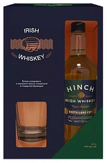Фото Хинч Айриш Виски Дистиллерс Кат виски набор с бокалом (Hinch Distillers Cut Blended Irish Whisky set with a glass)