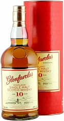 Фото Гленфарклас 10 лет виски шотландский односолодовый (Glenfarclas 10 years In Tube)
