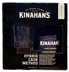 Фото Кинаханс ЛЛ виски ирландский купажированный с бокалом в п\у (Kinahan's LL Blended Malt in gift box with glass), 4 200 ₽