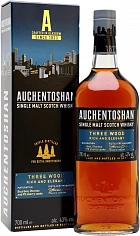 Фото Охентошн Три Вуд виски п/у (Auchentoshan Three Wood gift box)
