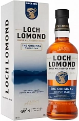 Фото Лох Ломонд Ориджинал Трипл Оак виски шотландский односолодовый в п/у 0,7 л (Loch Lomond The Original Triple Oak in gift box)