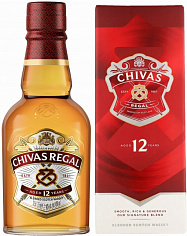 Фото Чивас Ригал 12 лет виски шотландский купажированный в п/у 0,375 л (Chivas Regal 12 years old in gift box)