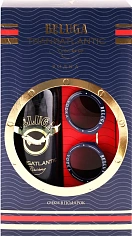 Фото Белуга Трансатлантик Рейсинг водка в п/у с очками (Beluga Transatlantic Racing with glasses in gift box)