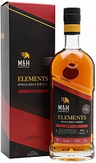 Фото Эм энд Эйч Элементс Шерри виски израильский односолодовый в п\у (M&H Elements Sherry in gift box), 6 500 ₽