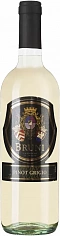 Фото Бруни Греканико Пино Гриджо вино ЗГУ полусухое белое (Bruni Grecanico-Pinot Grigio Terre Siciliane)
